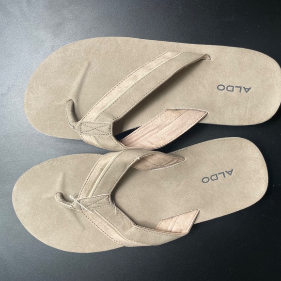 ALDO MEN's Beach&Casual Sandals & Slides Flip flops Sz 9 - Picture 6 of 8